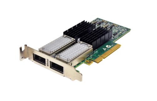 DELL 6RKNM CX354A MELLANOX CONNECTX-3 40GB DUAL PORT QSFP LP PCIe hálózati vezérlő
