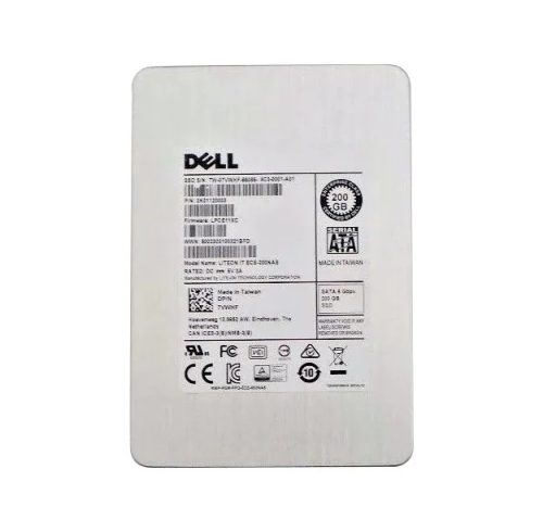 DELL 7VWHF LiteOn ECE-200NAS 200GB SATA3 SSD