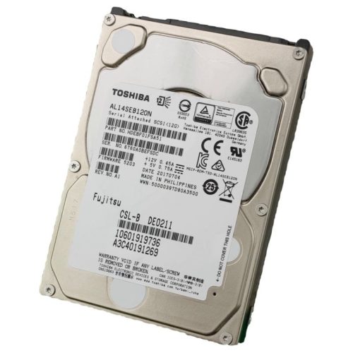 TOSHIBA AL14SEB120N 1.2TB 10k 2.5 SAS HDD